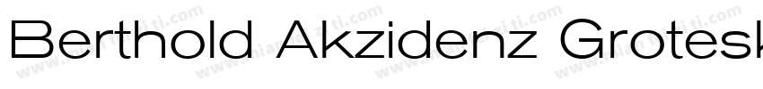 Berthold Akzidenz Grotesk BE MdCn字体转换